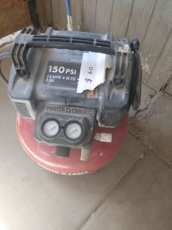 Portable air compressor 6 gallon