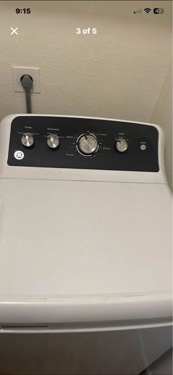 GE washer and dryer set