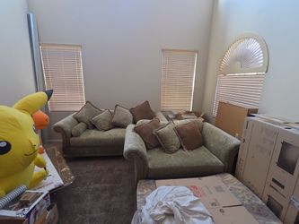 Victorian / Bridgerton Style Sofa and Loveseat