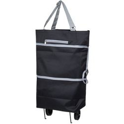 Expanding Tote with Fold Away Wheels