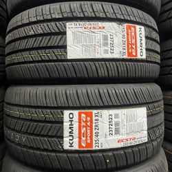 235/40/18 KUMHO 4 NEW TIRES INSTALLED AND BALANCED 50,000 Warranty On 