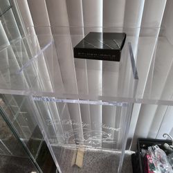 Acrylic Podium.  47” High. X24 W X 12” Deep