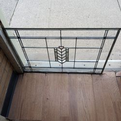 Stained Leaded Prairie School window