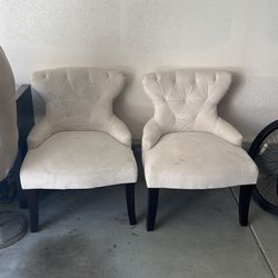 Set Of 2 Upholstered Side Chairs