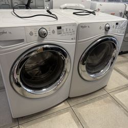 Whirlpool Front Load Washer And Gas Dryer Set