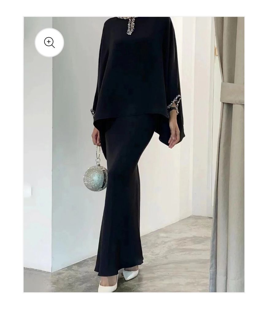 Black two piece elegant outfit NEW