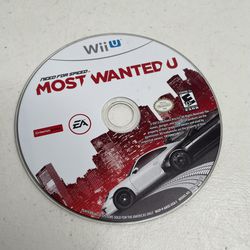 Need For Speed Wii U Game
