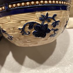 Temptations Floral Lace Two Piece Nesting Bowl Set