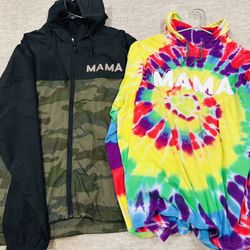 Mama Long Sleeve Shirt & Jacket 