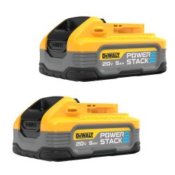🔋 BRAND NEW DeWALT DCBP520-2 20V POWERSTACK 5Ah Batteries (2-Pack) ⚙️