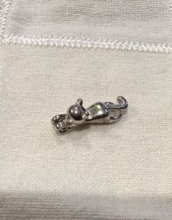Silver Cat Pendant