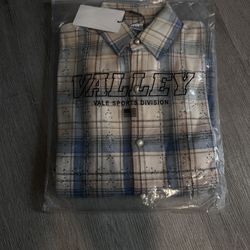Vale Valley Flannel Beige Size Small