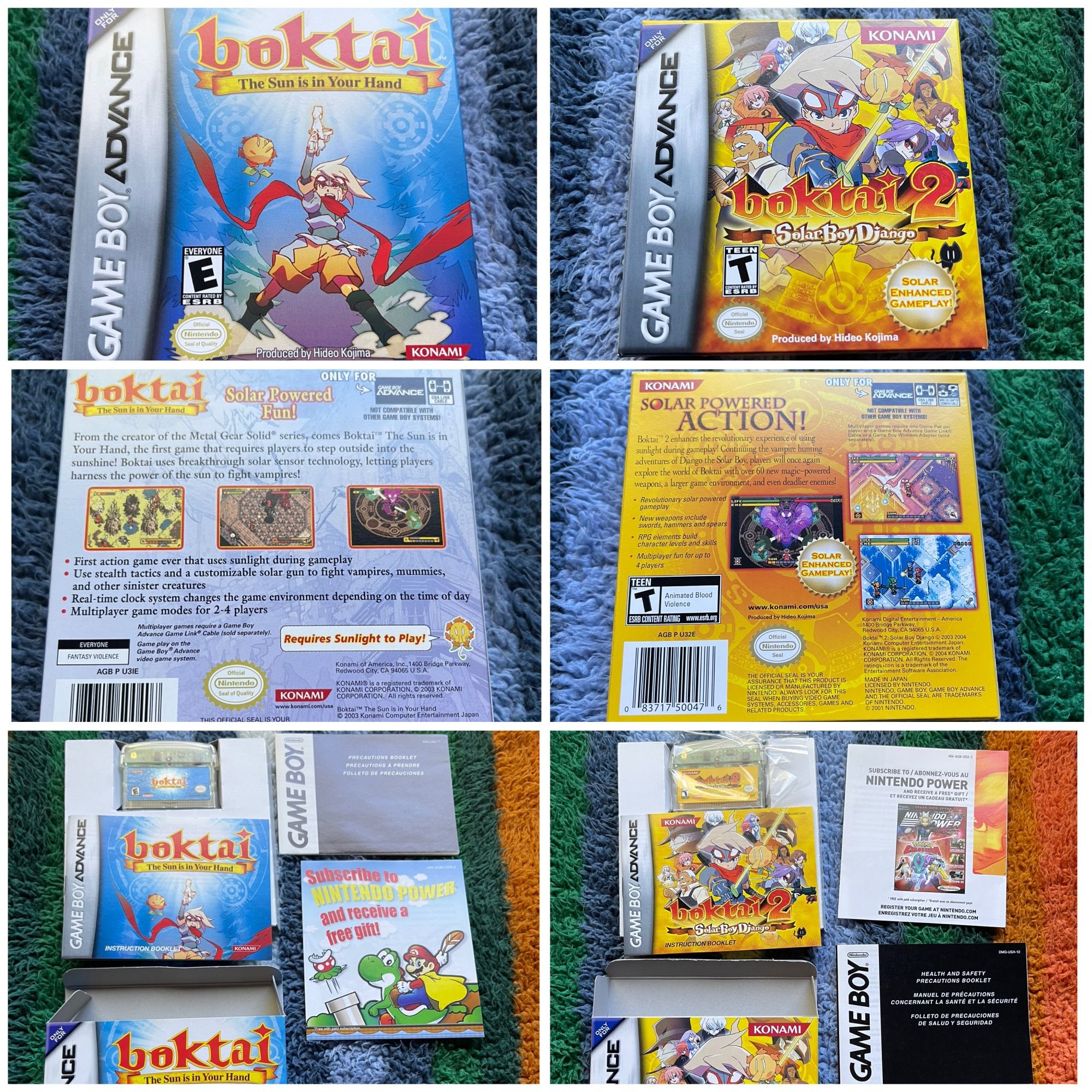 Boktai: The Sun Is in Your Hand & Boktai 2: Solar Boy Django Game Boy Advance