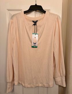 Brand New Buffalo David Bitton Cozy V-Neck Top – Size XL