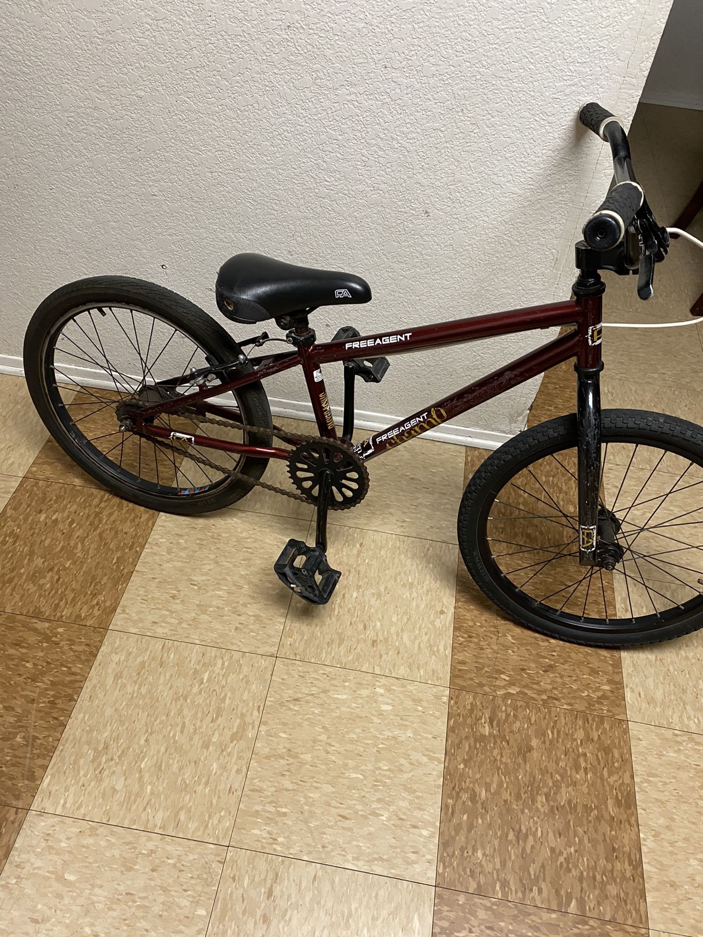 Free agent bmx bike 20 inch