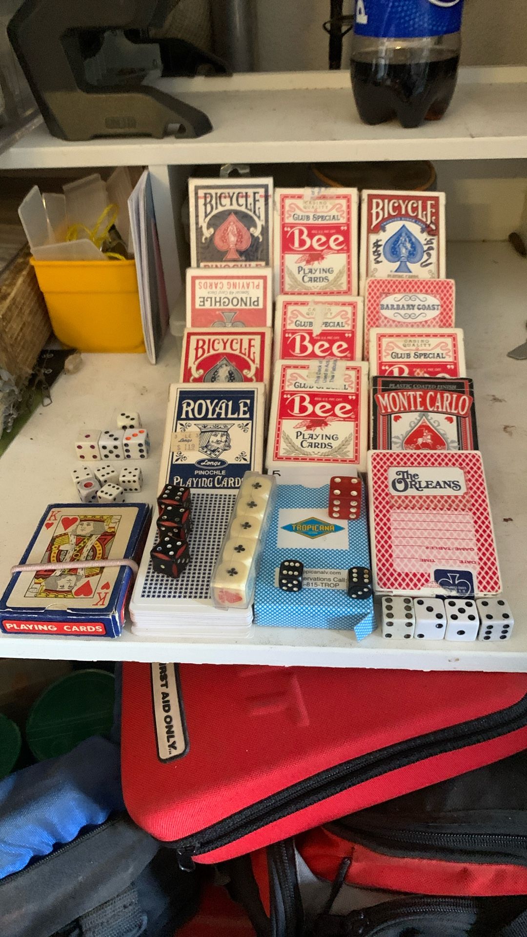 Cards and dice