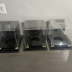 Full Size Mirrored Display Cases