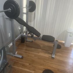 Bench press machine