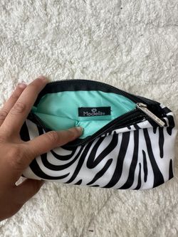 Zebra Print Makeup/Travel Pouch 