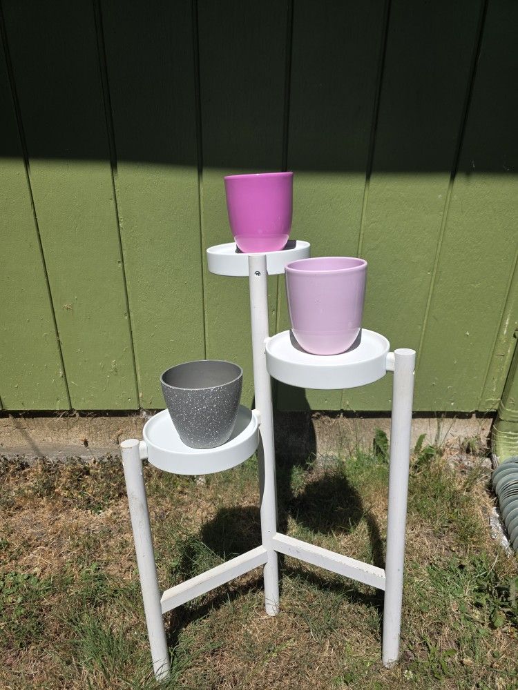 3 Piece Ceramic Pots