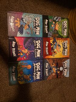 Dog man book lot