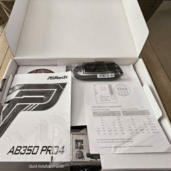 ASrock AB350 Pro4 Motherboard