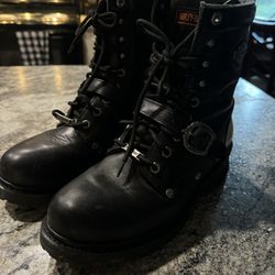 Harley Davidson Motorcycle Boots Size 9 