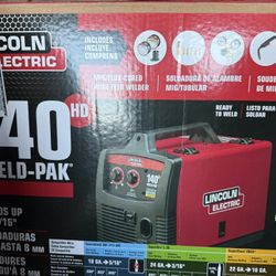Lincoln Electric 140 Mig/flux Welder 