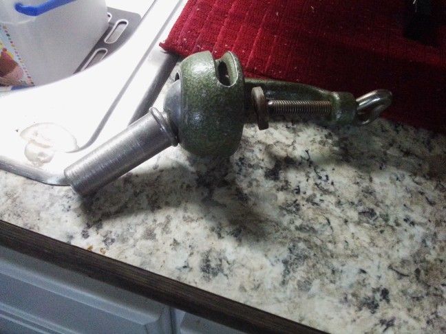 Antique Mannequin Head Pin