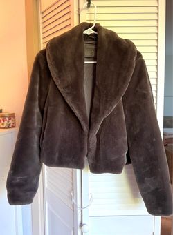Woman fur jacket