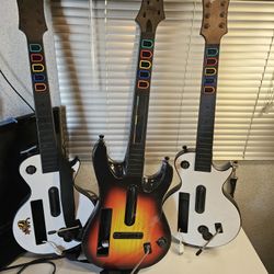 Wii Guitar Lot
