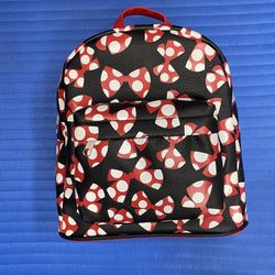 Disney Minnie Mouse Bows Mini Backpack  - NWT 