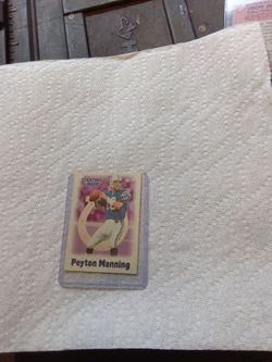 Peyton Manning #18 started lineup (RareofRare