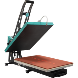 16 x 24 Inch Semi-automatic Heat Press Machine, slide-out Base and Infrared Positioning