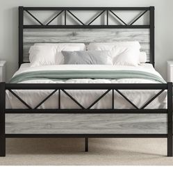 Queen Platform Bed Frame 