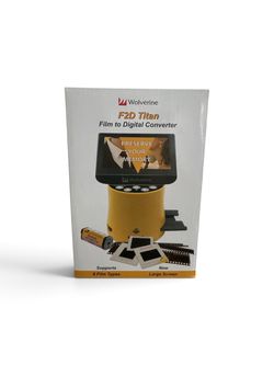 Wolverine F2D Titan Film to Digital Converter Stand-Alone HDMI SD/SDHC