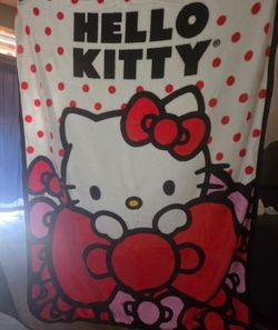 Hello kitty blanket