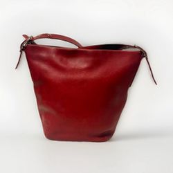 Coach Legacy Hobo Crossbody Slouchy Beautiful Red Bag Purse Leather #C2S-9186