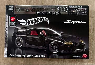 Mattel Hot Wheels Brick Shop '94 Toyota Supra 824 pcs
