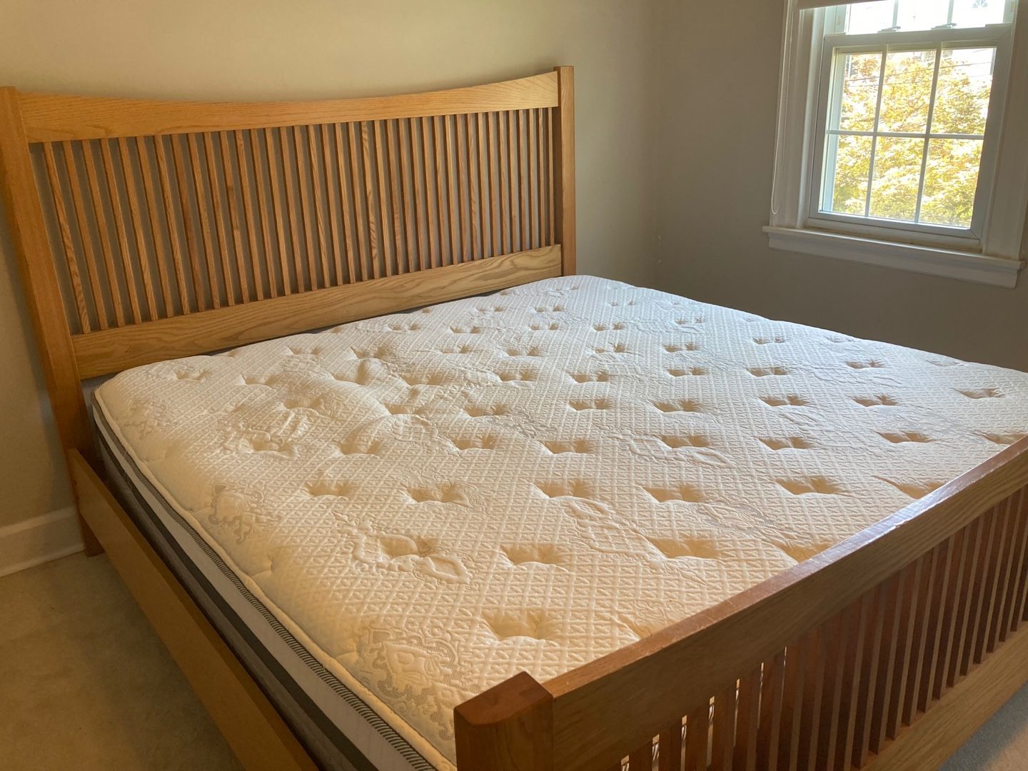 King Size Bed Frame & Mattress