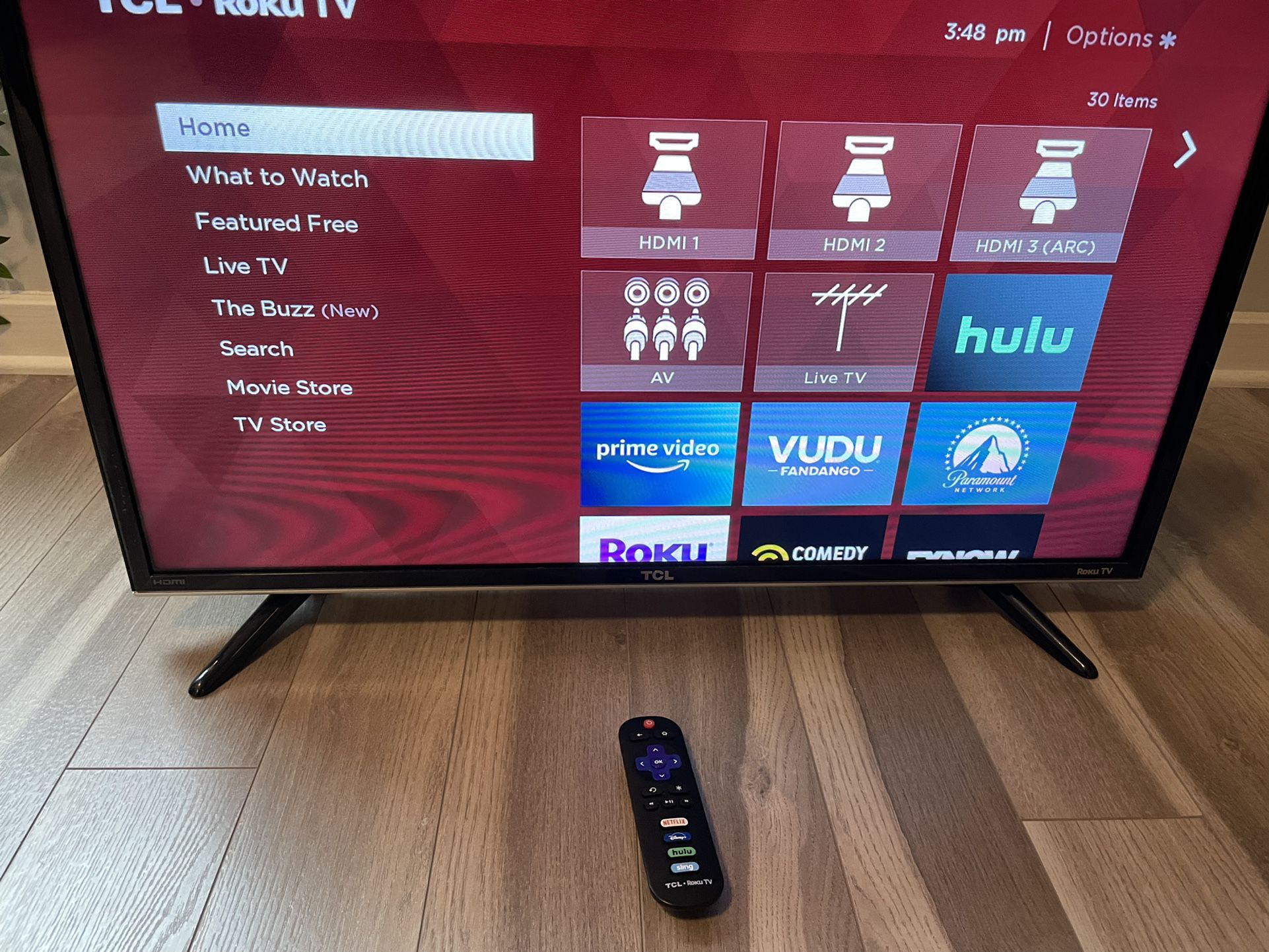 Roku TCL 32 Inch “ Smart TV