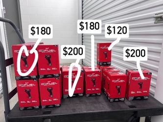 🔥 BRAND NEW MILWAUKEE M18 FUEL IMPACT WRENCHES & DRIVERS (TOOL ONLY) 🛠️ (FIRM) from $120 to $200