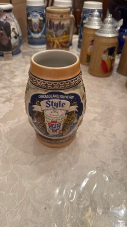 Vintage Old Style Beer Mug