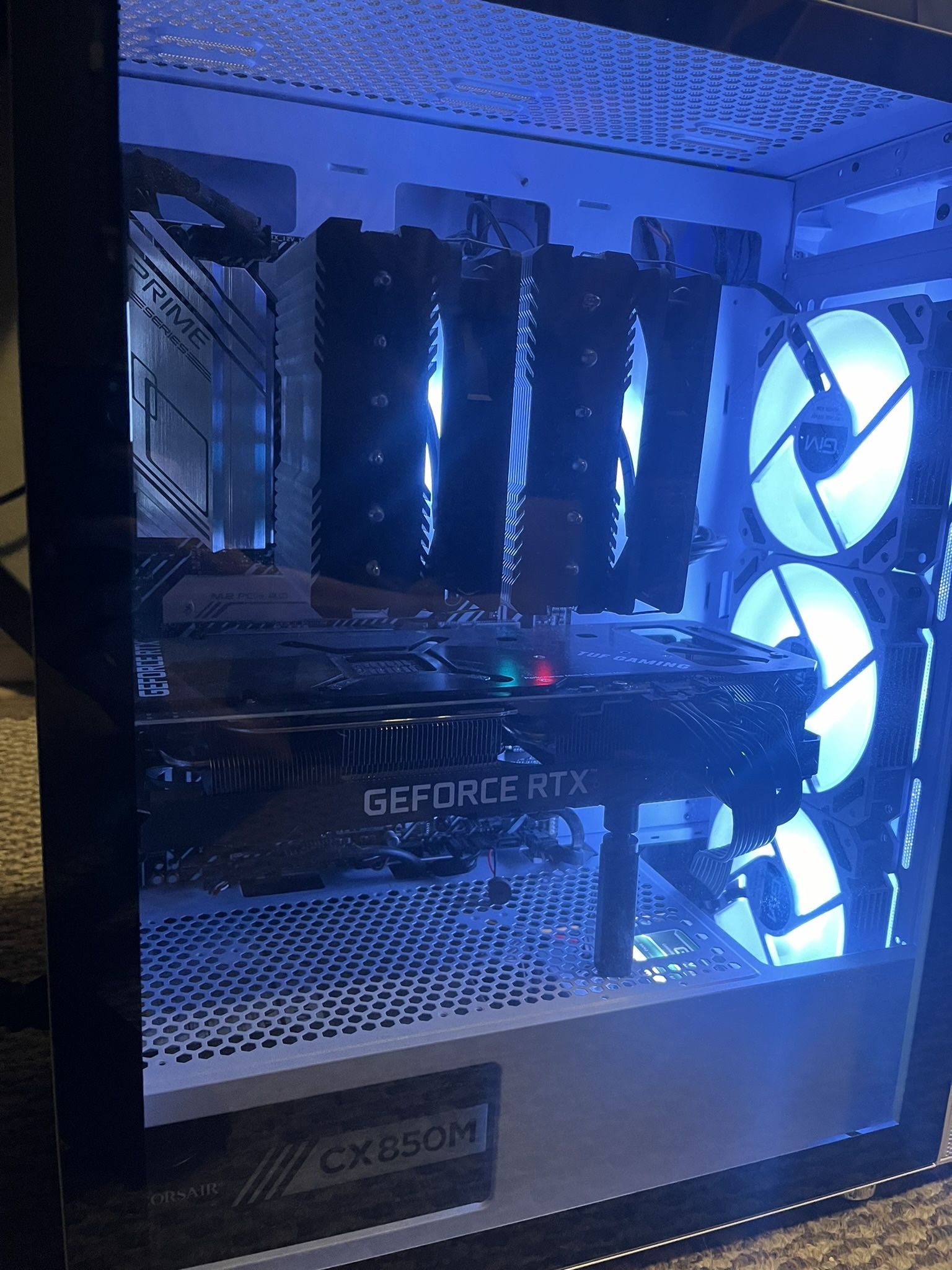 High-End Gaming PC – i7 10700K | RTX 3070 Ti | 32GB RAM | 2TB NVMe, 4TB HDD, 256 SSD | 144Hz Monitor