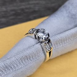 Sterling silver Cubic Zirconia Ring