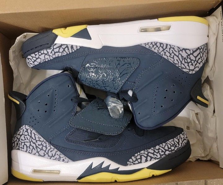 Nike AIR JORDAN SON OF MARS ARMORY NAVY BLUE LIME WHITE  display picture 1