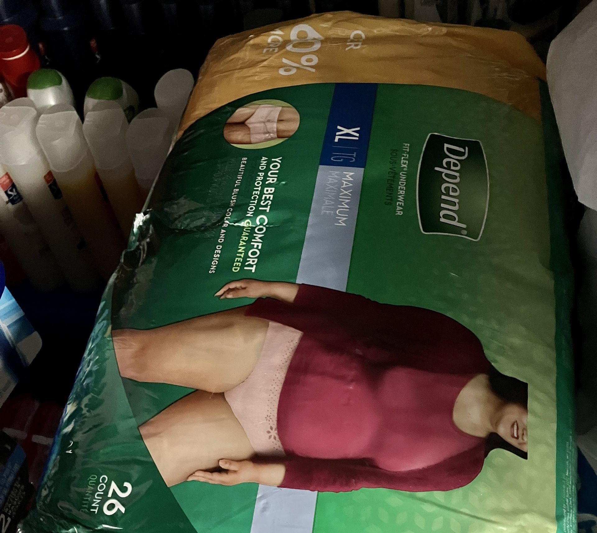 Depend Underwear - Women’s XL - 26-ct - Unopened