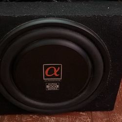 Alphasonik 300 Series Sub Speaker With Box 