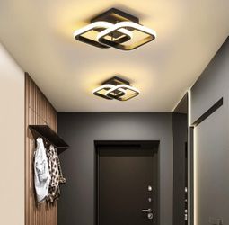 Modern LED Flush Mount Ceiling Light 2 pieces