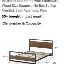 King Bed Frame